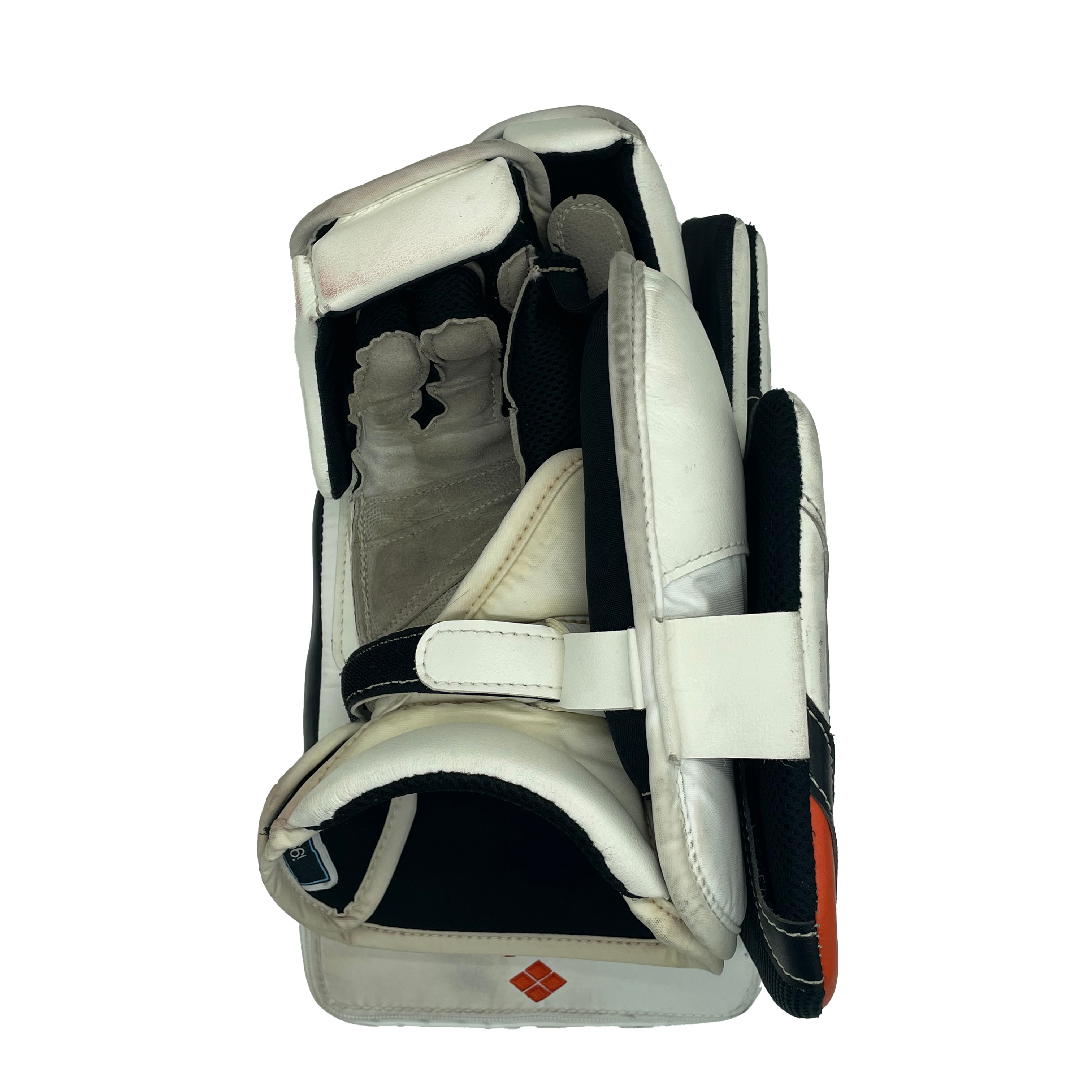 True HZRDUS PX4 - Ensemble complet de gardien de but Pro Stock d'occasion - Felix Sandstrom - (Blanc/Noir/Orange)